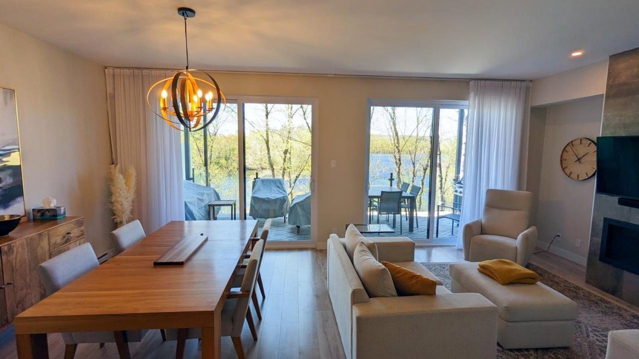 Le Riverain - Condo Neuf Au Bord De L'Eau Shawinigan Dış mekan fotoğraf